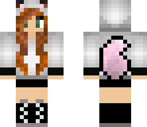 foxy girl pink tail