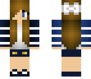dark blue girl