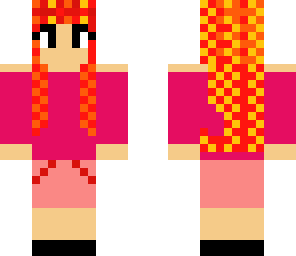 beautiful fire girl