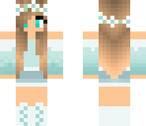 blue girl