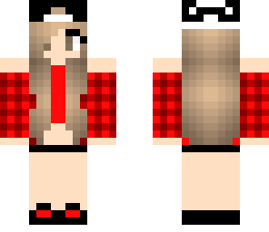 cute plaid tomboy