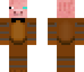 pig stuffed in suit