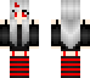 slightly edited goth girl