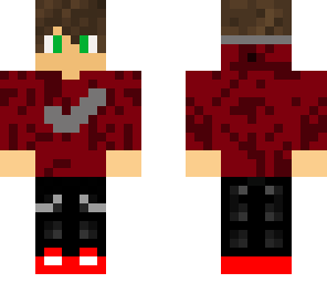 red hoodie boy