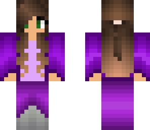 purple girl