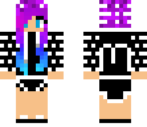 tye-dye stripe girl
