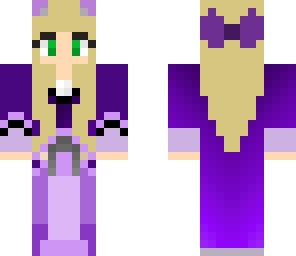 purple girl wizard