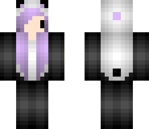 chibi panda girl