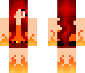 girl wit hflamesss