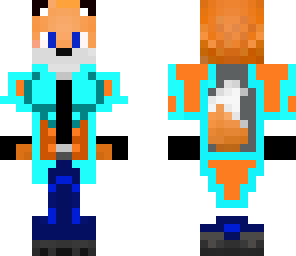 science fiction fox-man