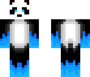 blue panda
