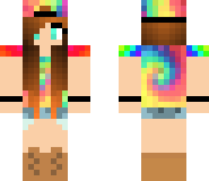 rainbow girl