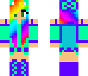 rainbow fox with no tail