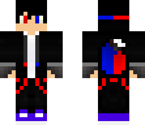 red vs blue cool guy