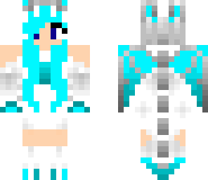 blue dragon girl
