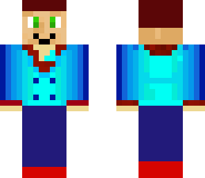 blue man