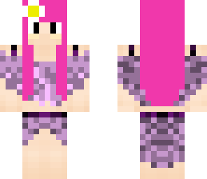 pink hair girl