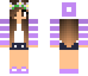 spring girl with beanie
