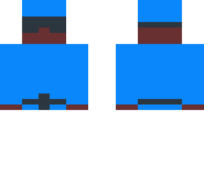 blue cop -leg less-