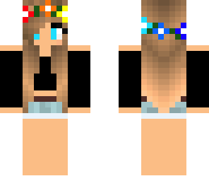 rainbow girl edit