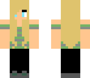a blond girl