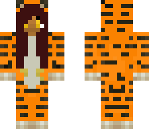 brown hair tigergirl