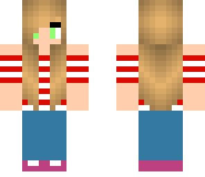 cute stripe girl