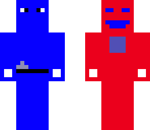 half iron man half blue ninja
