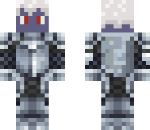 silver armor drow