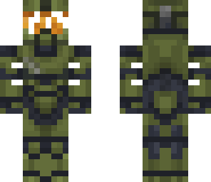crushed visor master chief