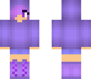 purple girl