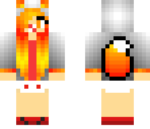 baby fire fox girl
