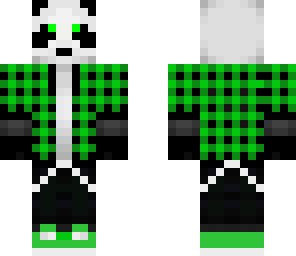 green panda