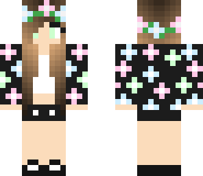 flower person