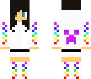 edited rainbow girl