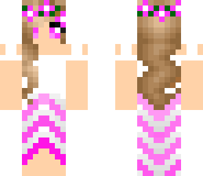 flower beach girl