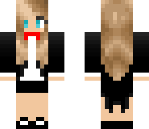 girl in tux