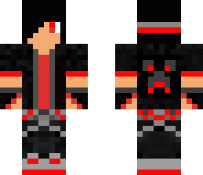 red and black boy