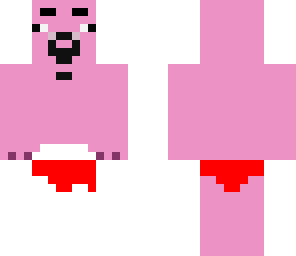 pig with underwear