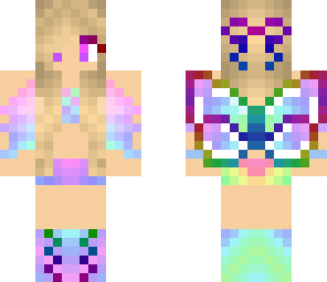 butterfly girl