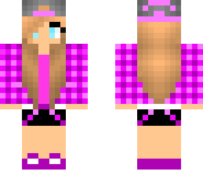 pink skater