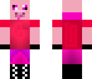 crazy pinkie pig