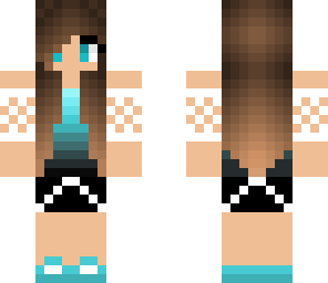 blue brunette edit