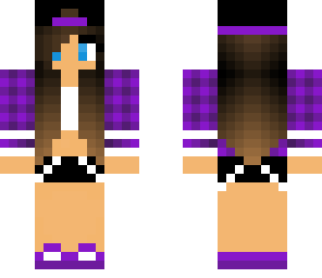 purple girl edit