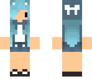 blue hair