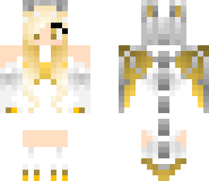 dragon girl  golden