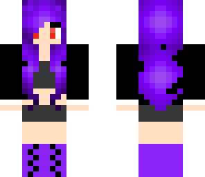 purple girl