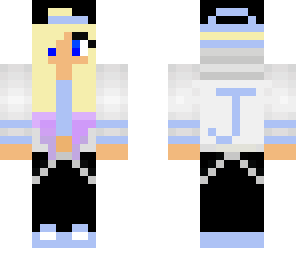 tomboy j skin with purple tips