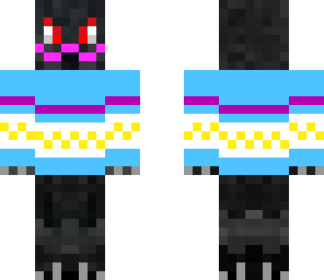 pink mustache wolf