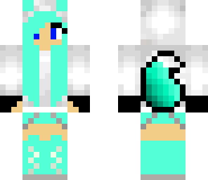 aqua fox girl